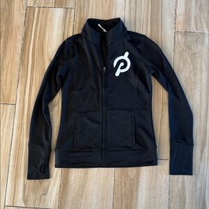 Peloton Midnight Black Zip-Up Jacket